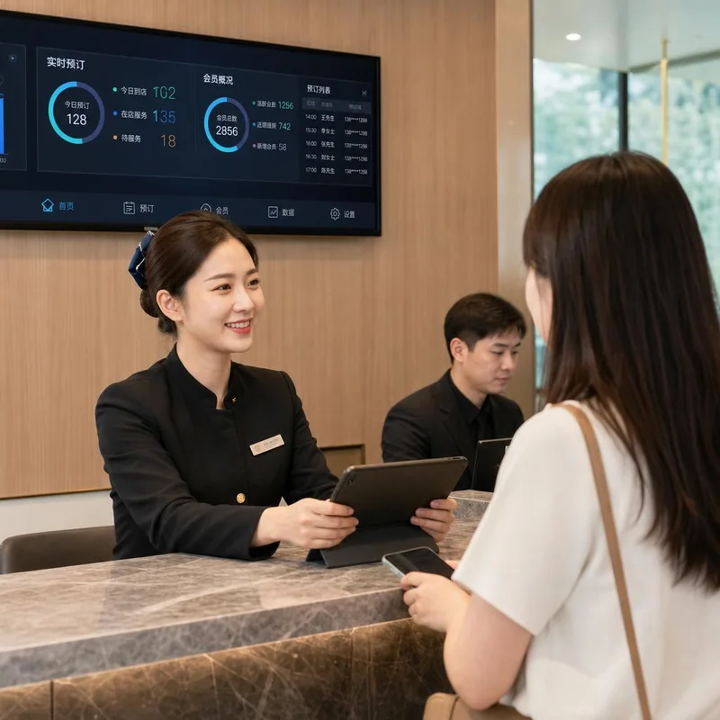 门店酒店与会员经营平台